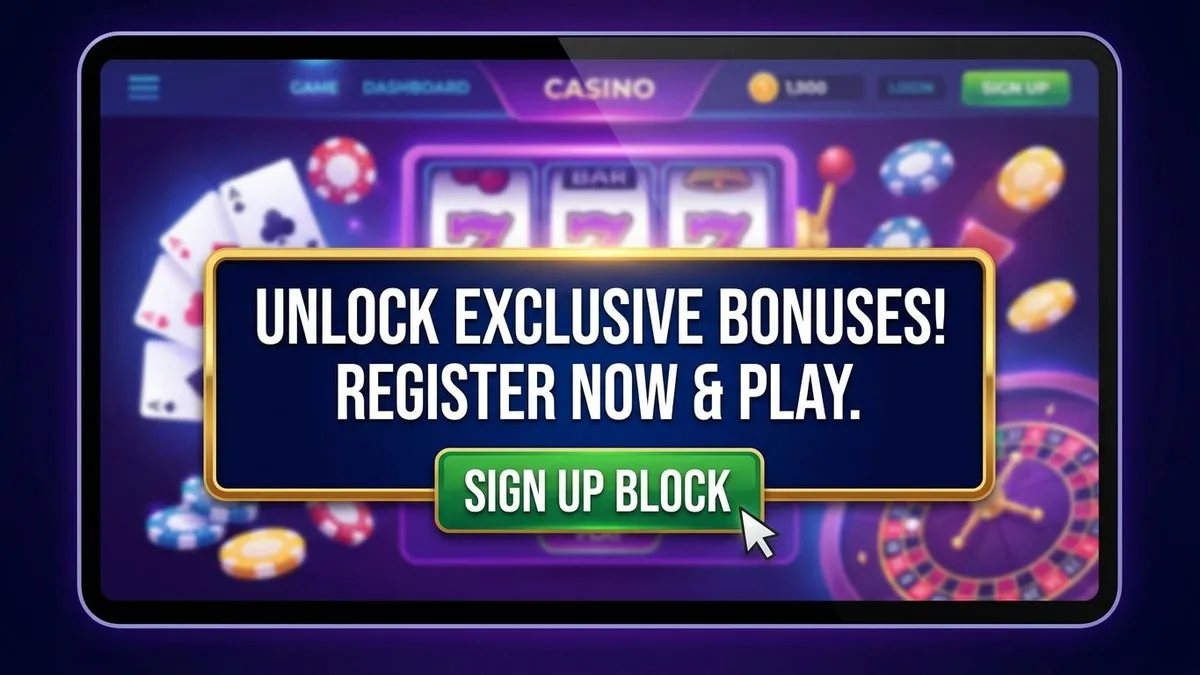 Registrazione con bonus